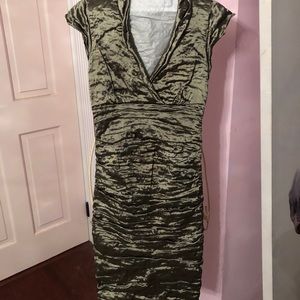 Nicole Miller Olive Dress